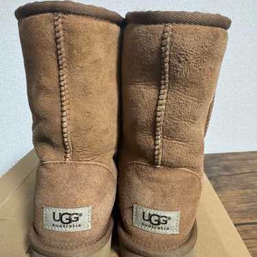 UGG sheepskin boots brown