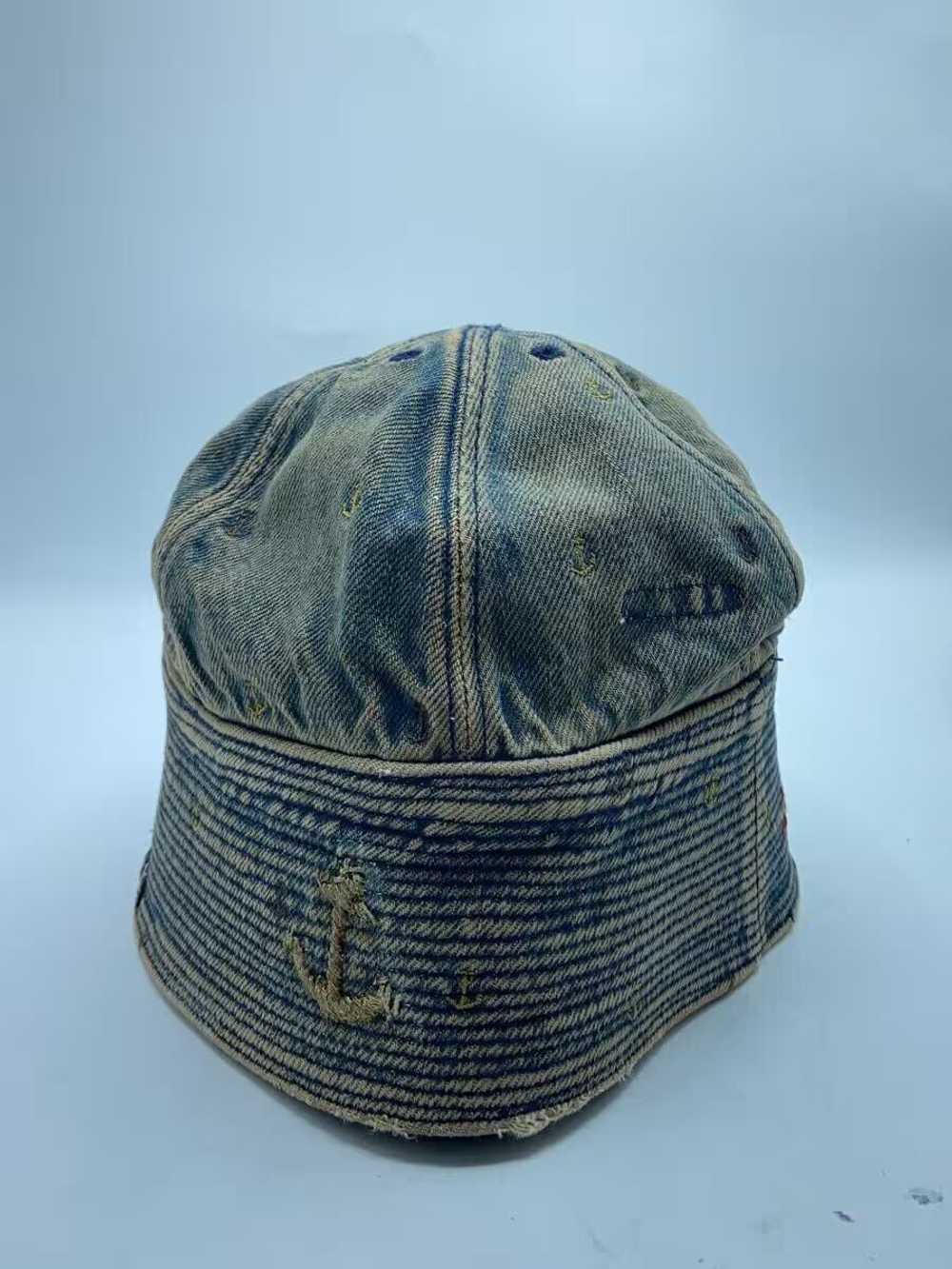 Kapital Anchor Motif Denim Bucket Hat - image 2