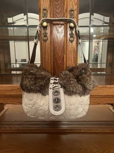 Coach × Vintage Rare Vintage Y2K Coach Rabbit Fur 