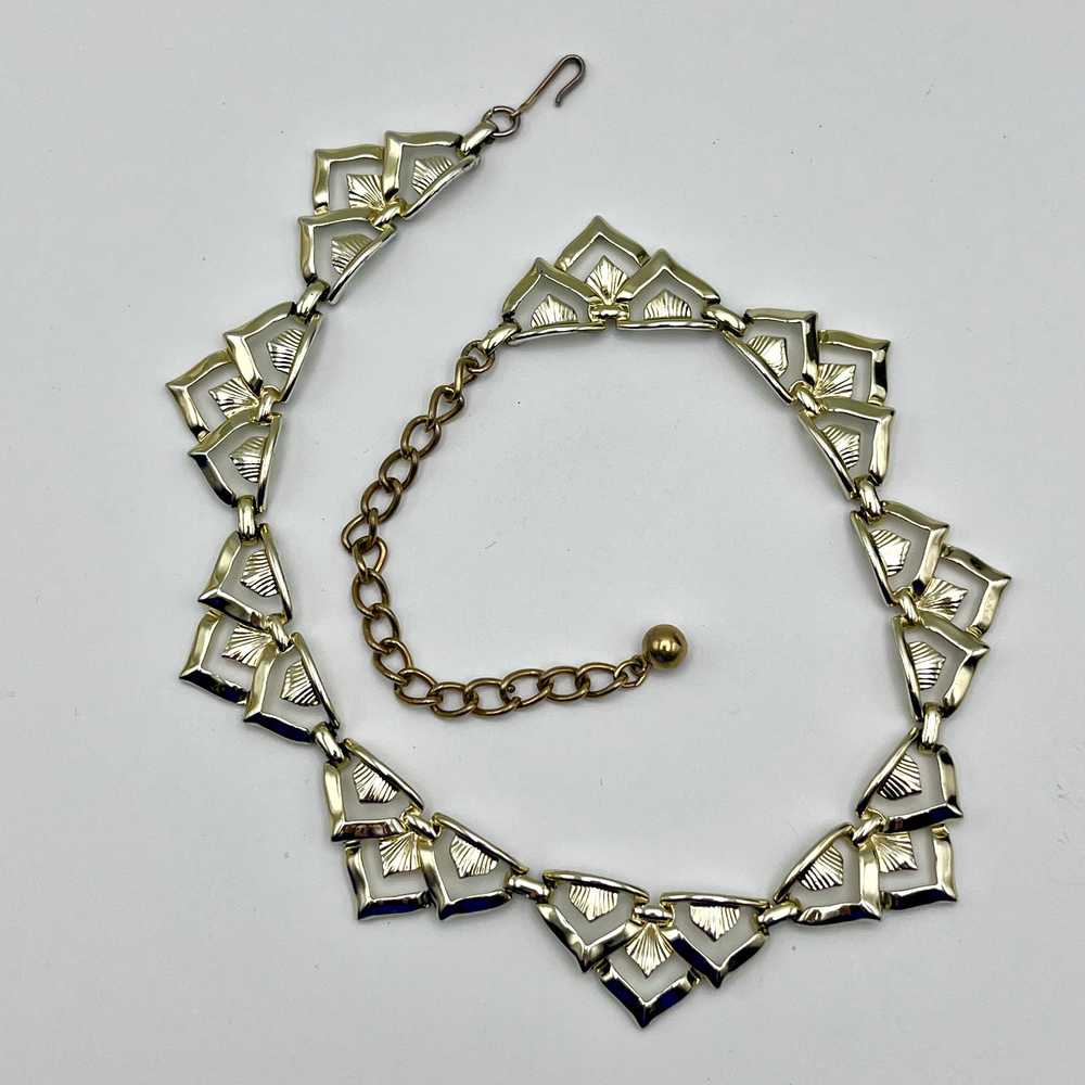 Late 50s/ Early 60s Coro Choker Necklace - image 3