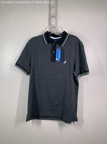 NWT Nautica Mens Gray Heather Short Sleeve Perform