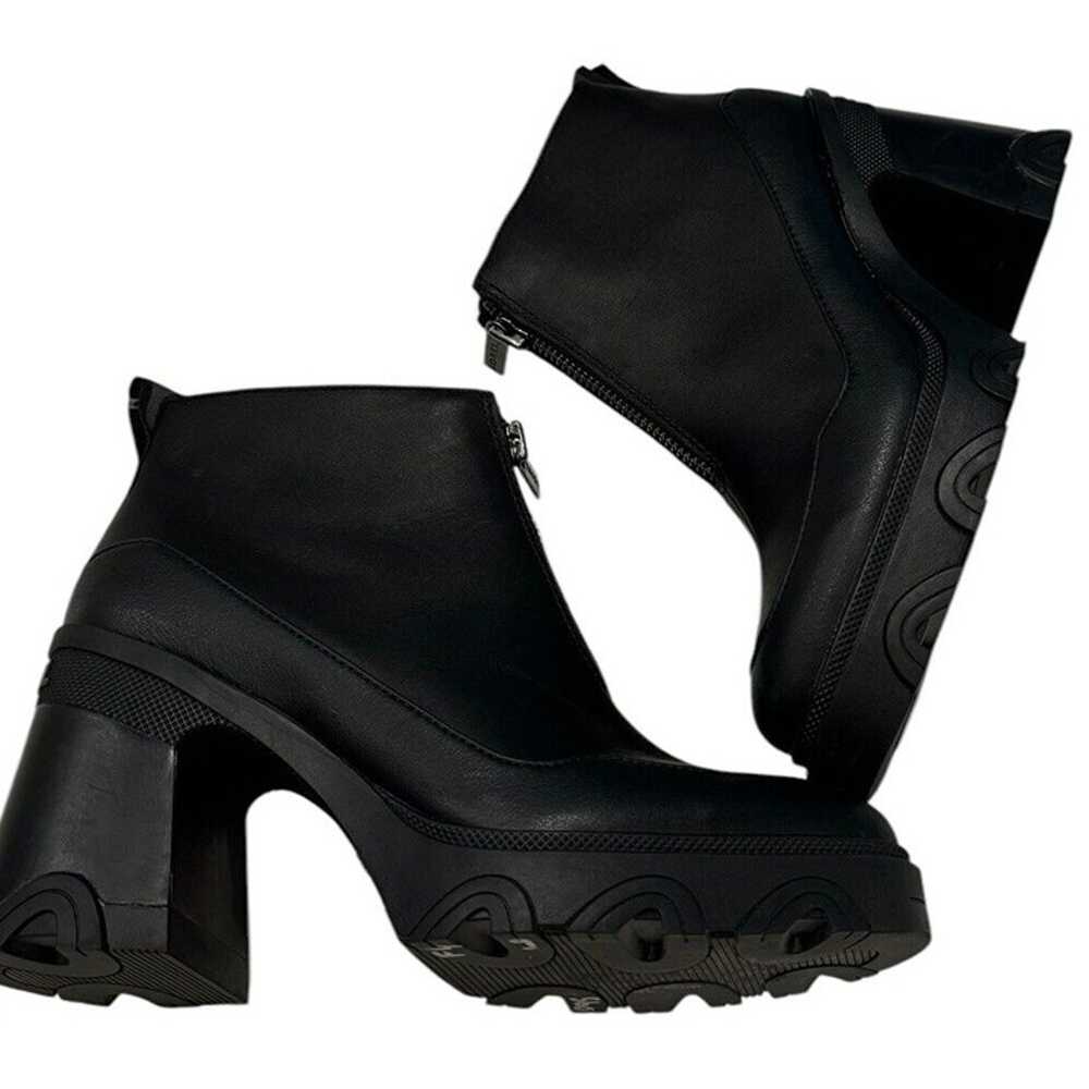 Woman's Size 9 Boots SOREL Brex Heel Zip black Le… - image 6