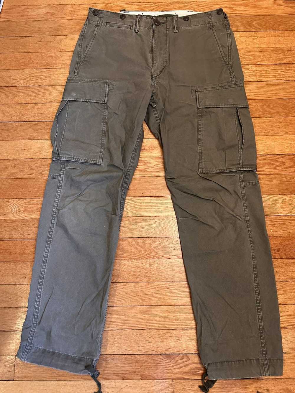 RRL Ralph Lauren RRL Surplus Cargo Pant Olive tag… - image 2