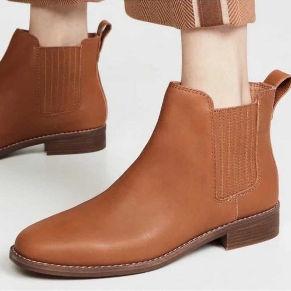 Madewell Ainsley Chelsea Boots Flat Size 8 - image 1