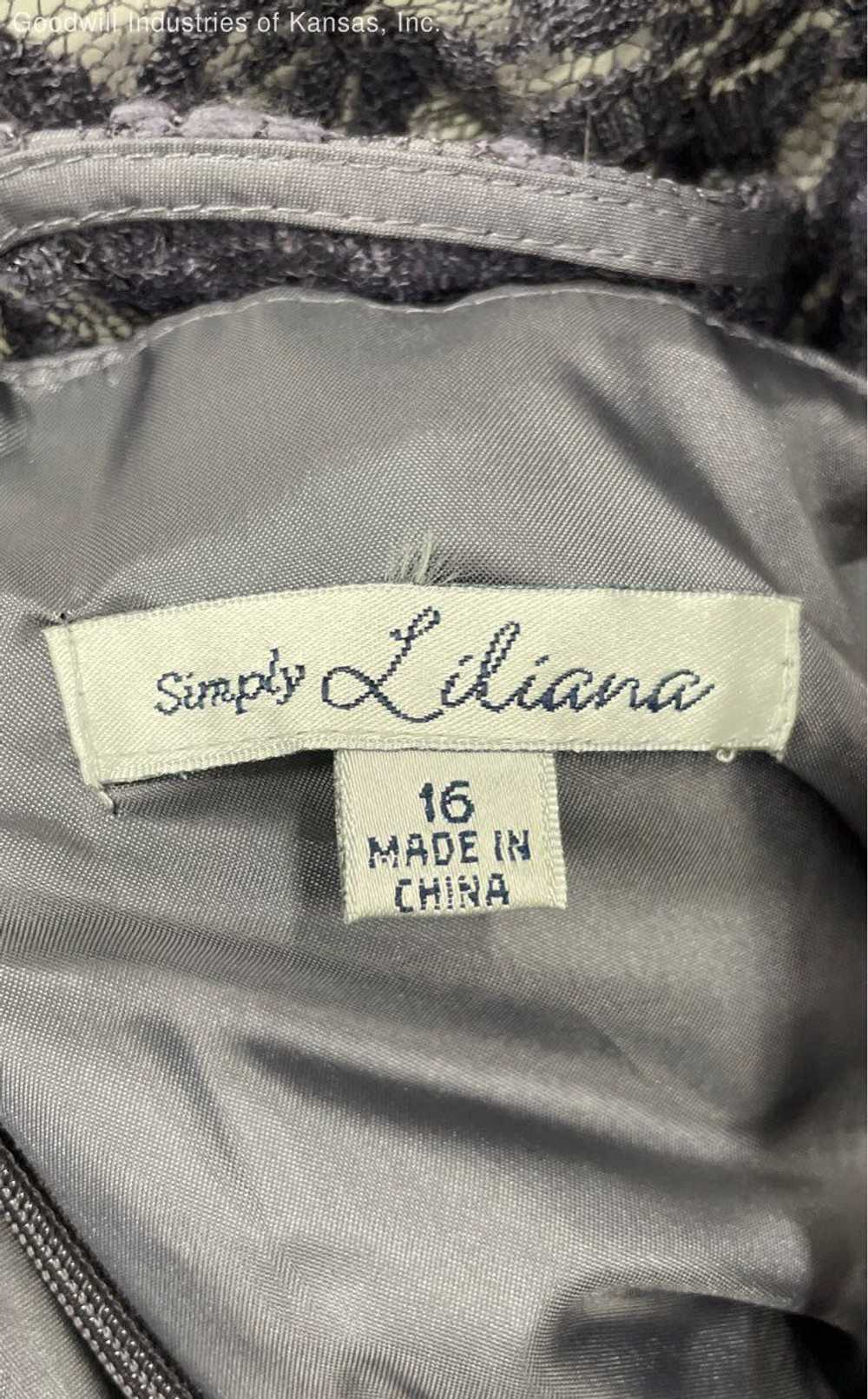 Simply Liliana Purple Casual Dress - Size 16 - image 3