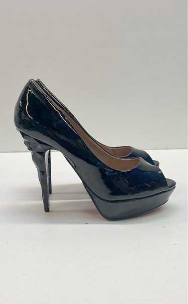 Bakers Peep Toe Platform Heels Black 8