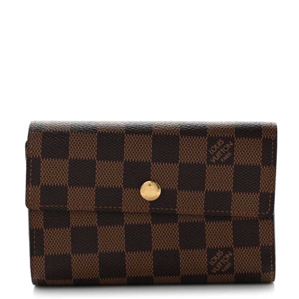 LOUIS VUITTON Damier Ebene Alexandra Wallet - image 1