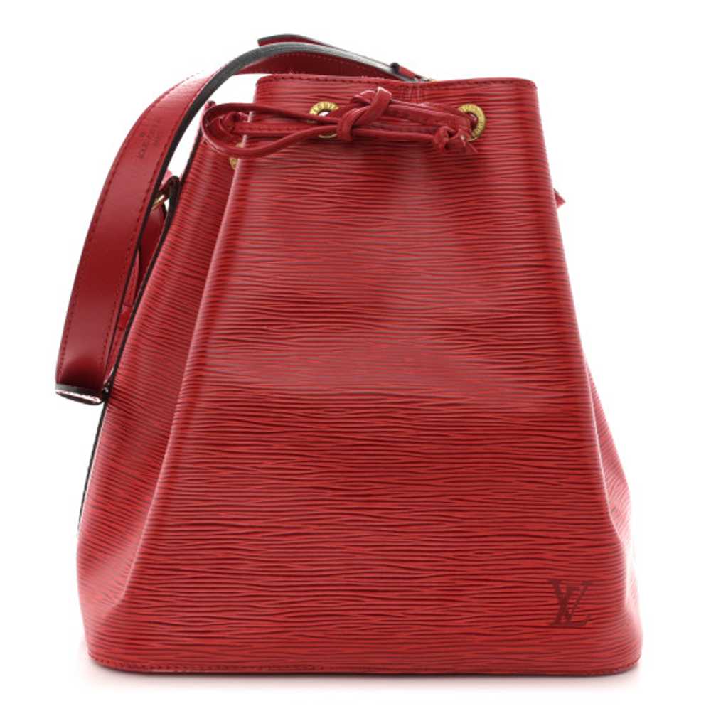 LOUIS VUITTON Epi Petit Noe Castillan Red - image 1