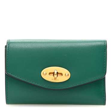 MULBERRY Classic Grain Small Darley Wallet Green - image 1