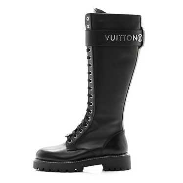 LOUIS VUITTON Monogram Calfskin Territory Tall La… - image 1