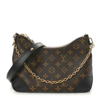 LOUIS VUITTON Monogram Boulogne NM Black - image 1