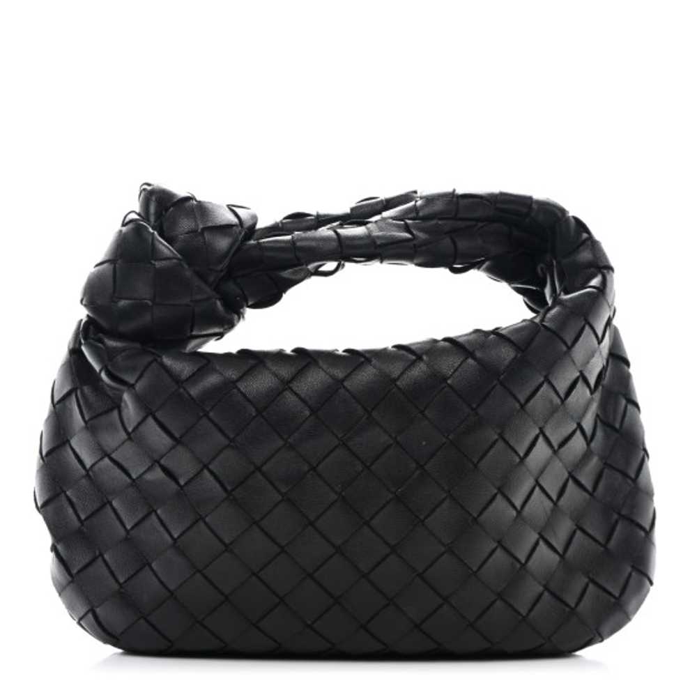 BOTTEGA VENETA Nappa Intrecciato Mini Jodie Black - image 1