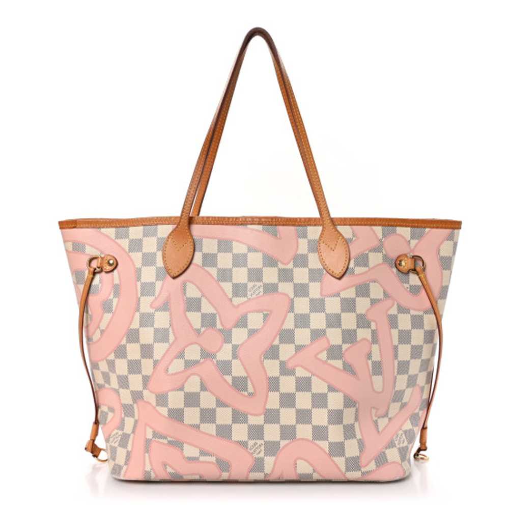 LOUIS VUITTON Damier Azur Tahitienne Neverfull MM - image 1