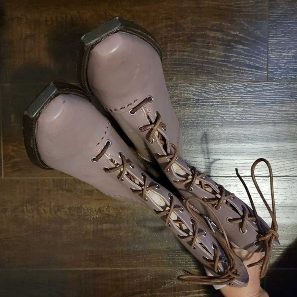 NEW We The Free Canyon Lace Up Boots Womens 7 Cot… - image 5