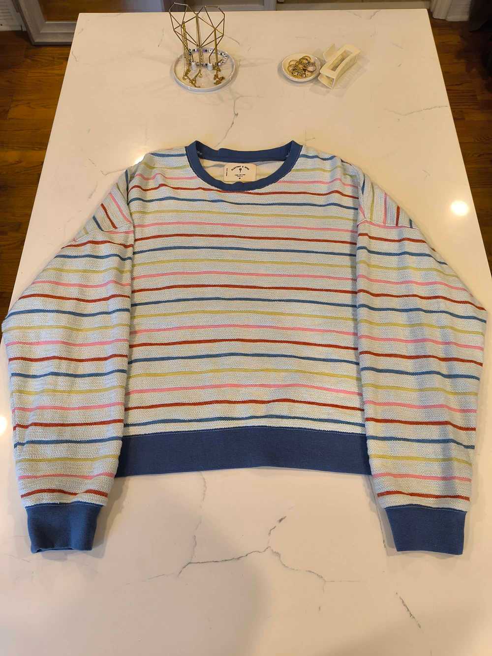 Electric & Rose Classic Sweatshirt - Pacific Stri… - image 3