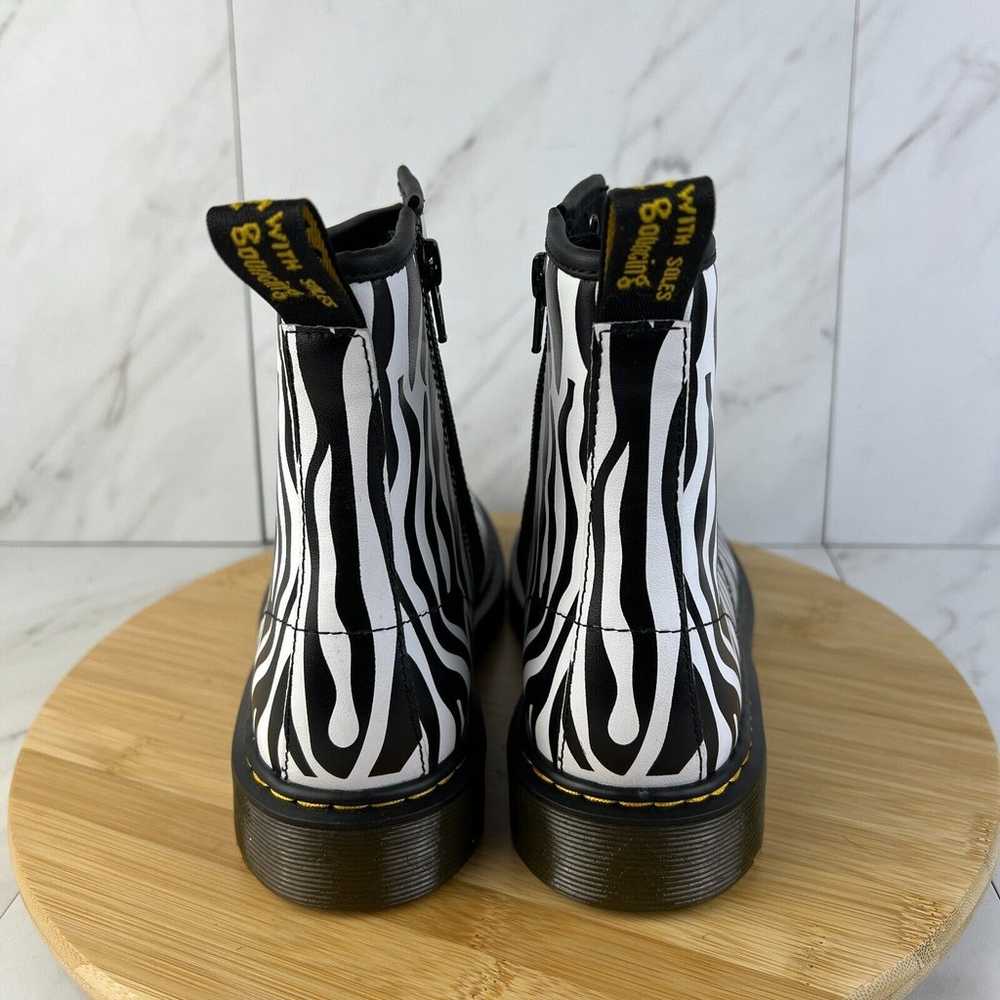 Dr. Doc Martens 1460 Delaney Womens Size 6 Zebra … - image 2