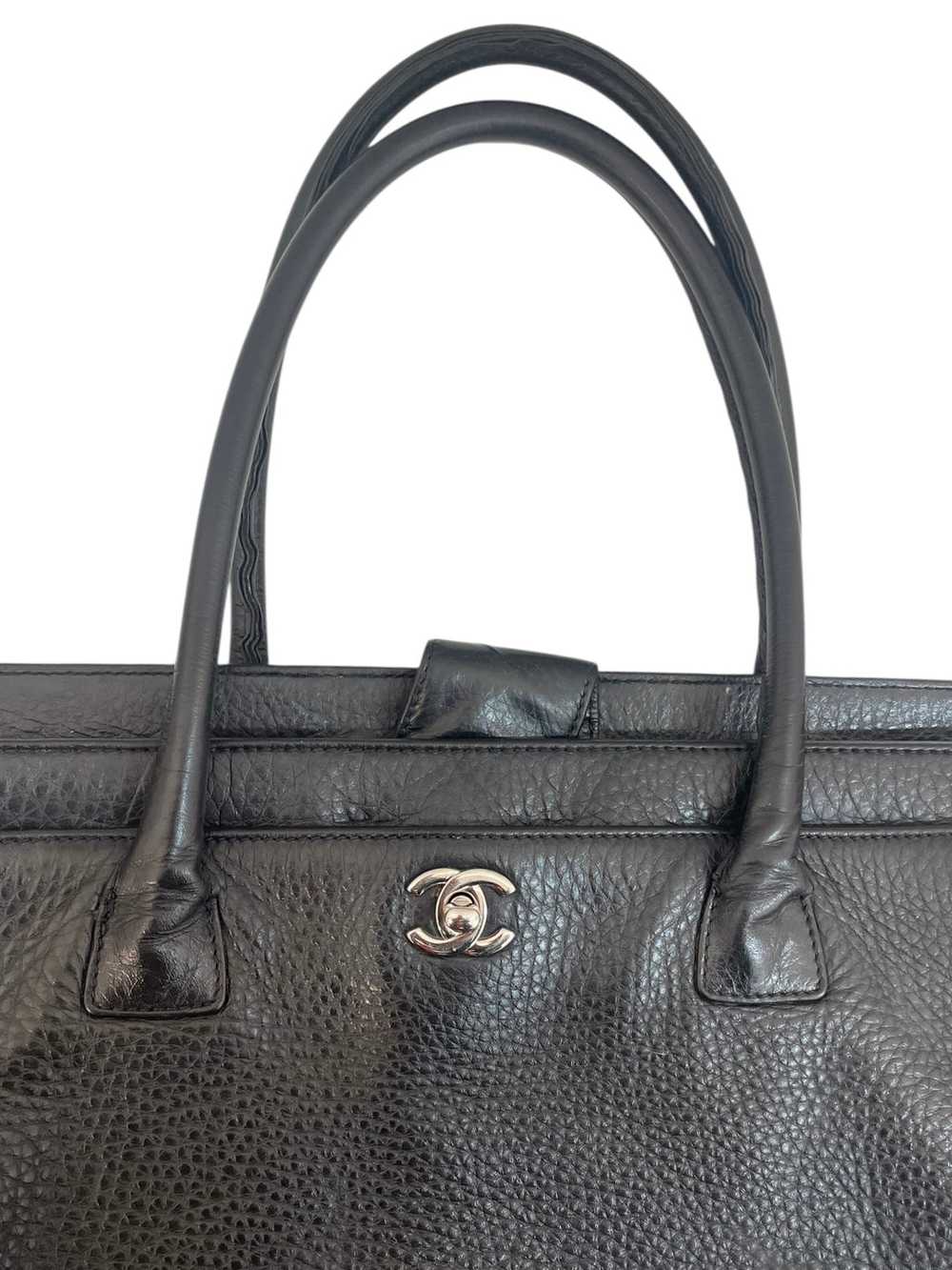 CHANEL/Tote Bag/L/Leather/BLK/18291059 | - image 5