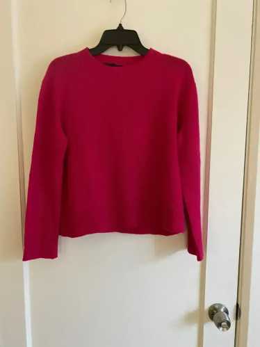 Jenni Kayne Fucsia cashmere crewneck (XS) | Used,…