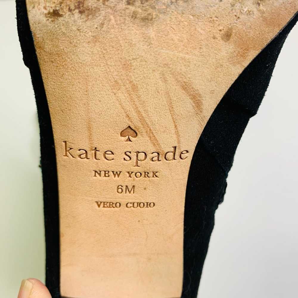 KATE SPADE Boots Liverpool Suede Ankle Love Cat M… - image 11