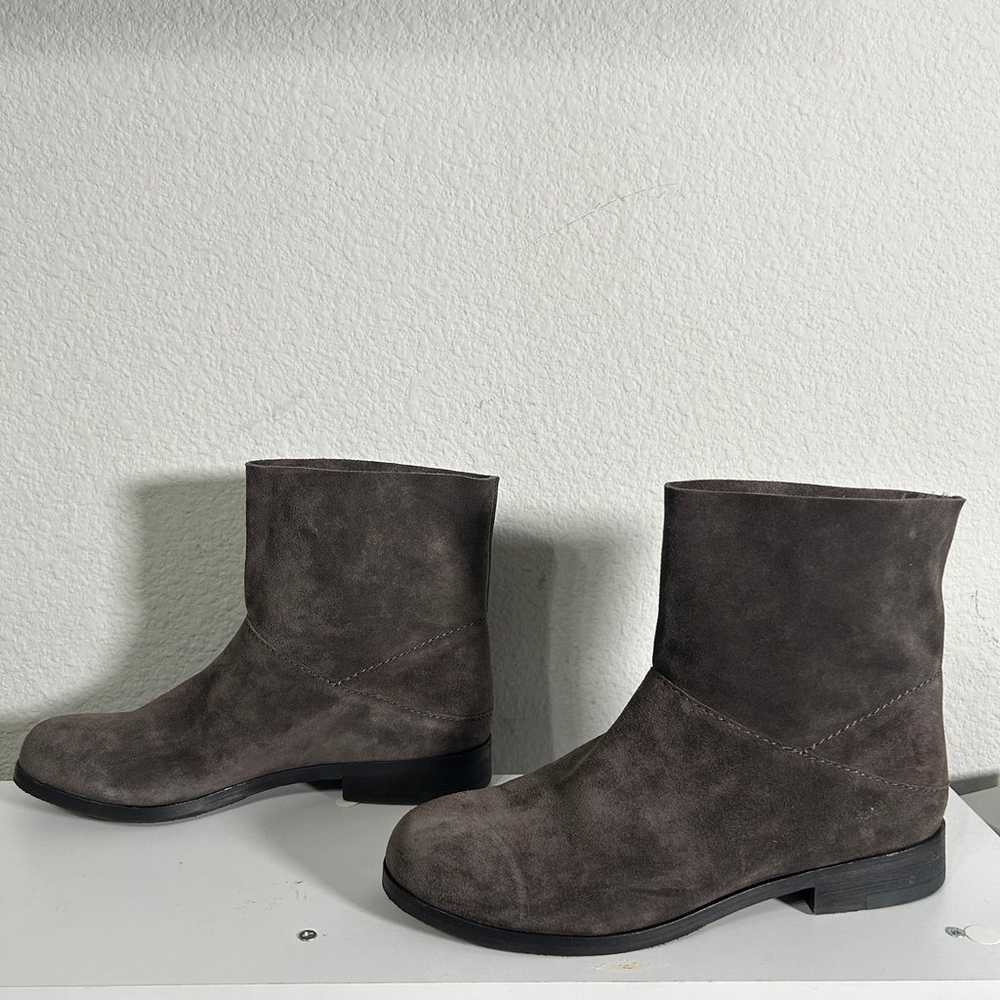 NEW Eileen Fisher Jaunt Short Boots Italian Suede… - image 2