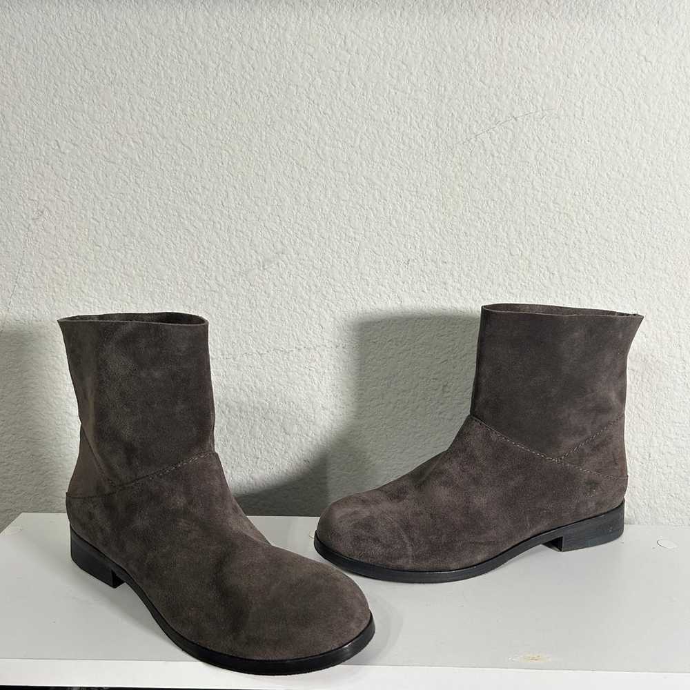 NEW Eileen Fisher Jaunt Short Boots Italian Suede… - image 4