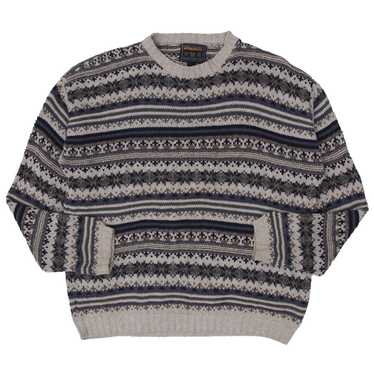 Vintage Woolrich John Rich & Bros Fair Isle Wool … - image 1