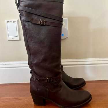 Frye Jane Strappy Boots