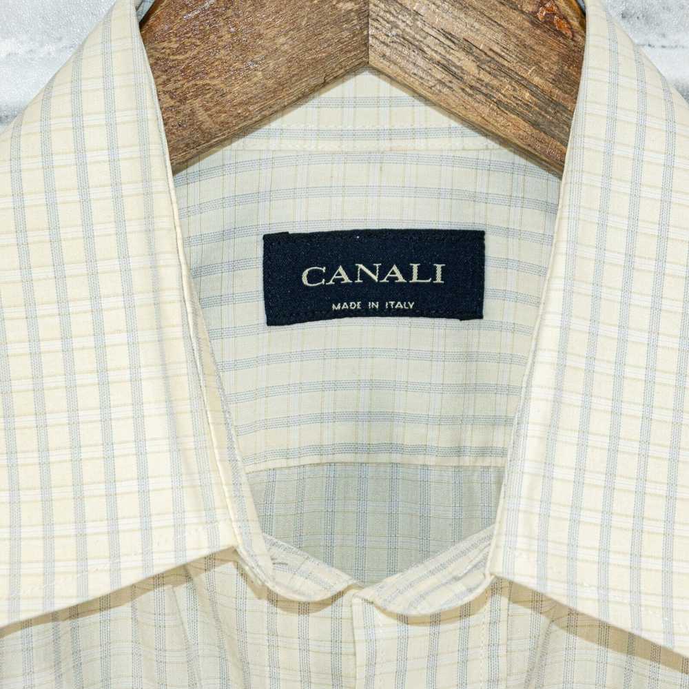 Canali CANALI Long Sleeve Button Down Dress Shirt… - image 2