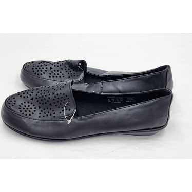 Womens Basic Editions Augusta Black Slip On Loafer