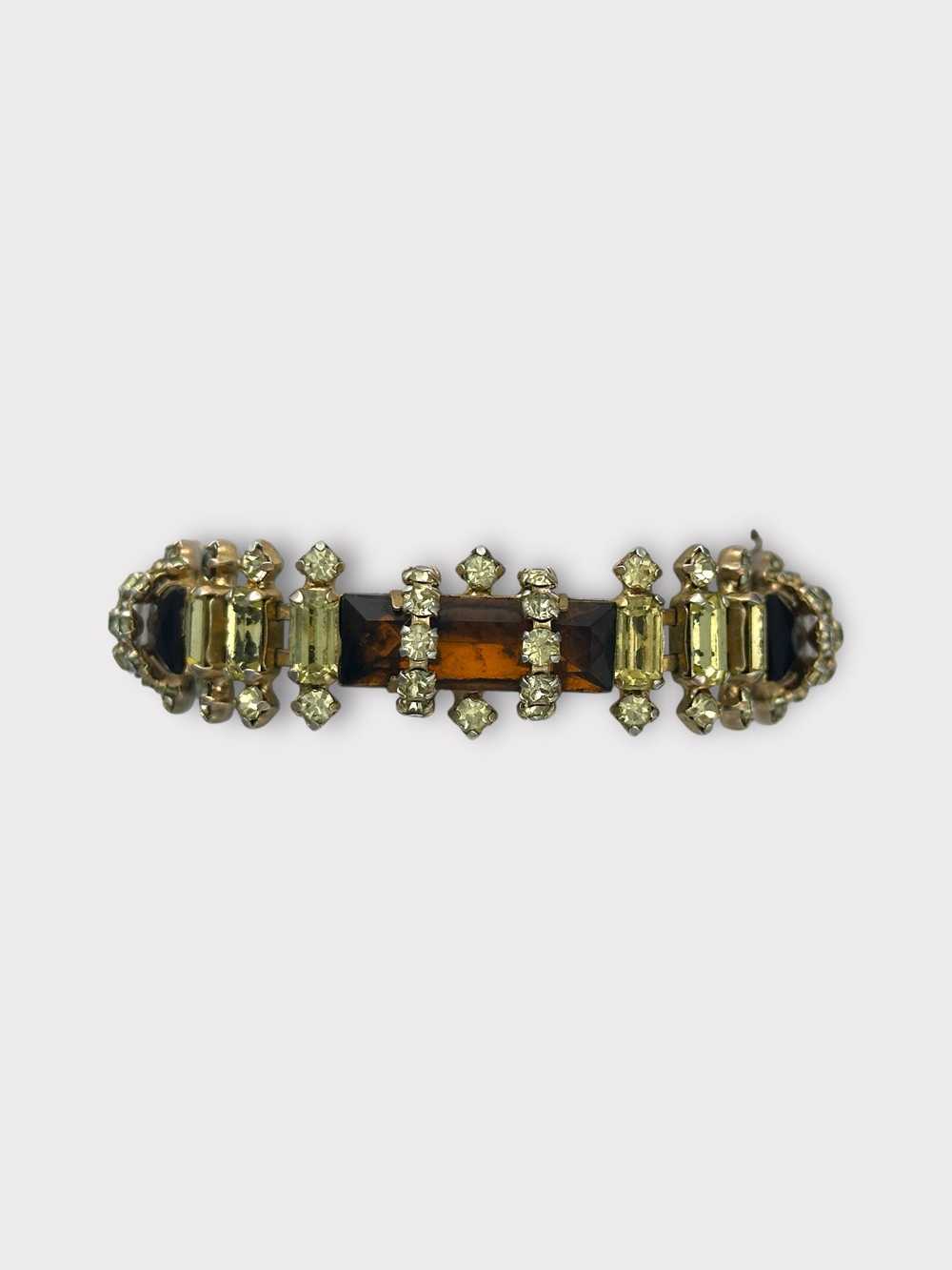 Hattie Carnegie Rhinestone Bracelet - image 1