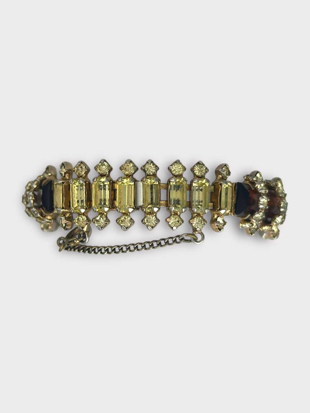 Hattie Carnegie Rhinestone Bracelet - image 4