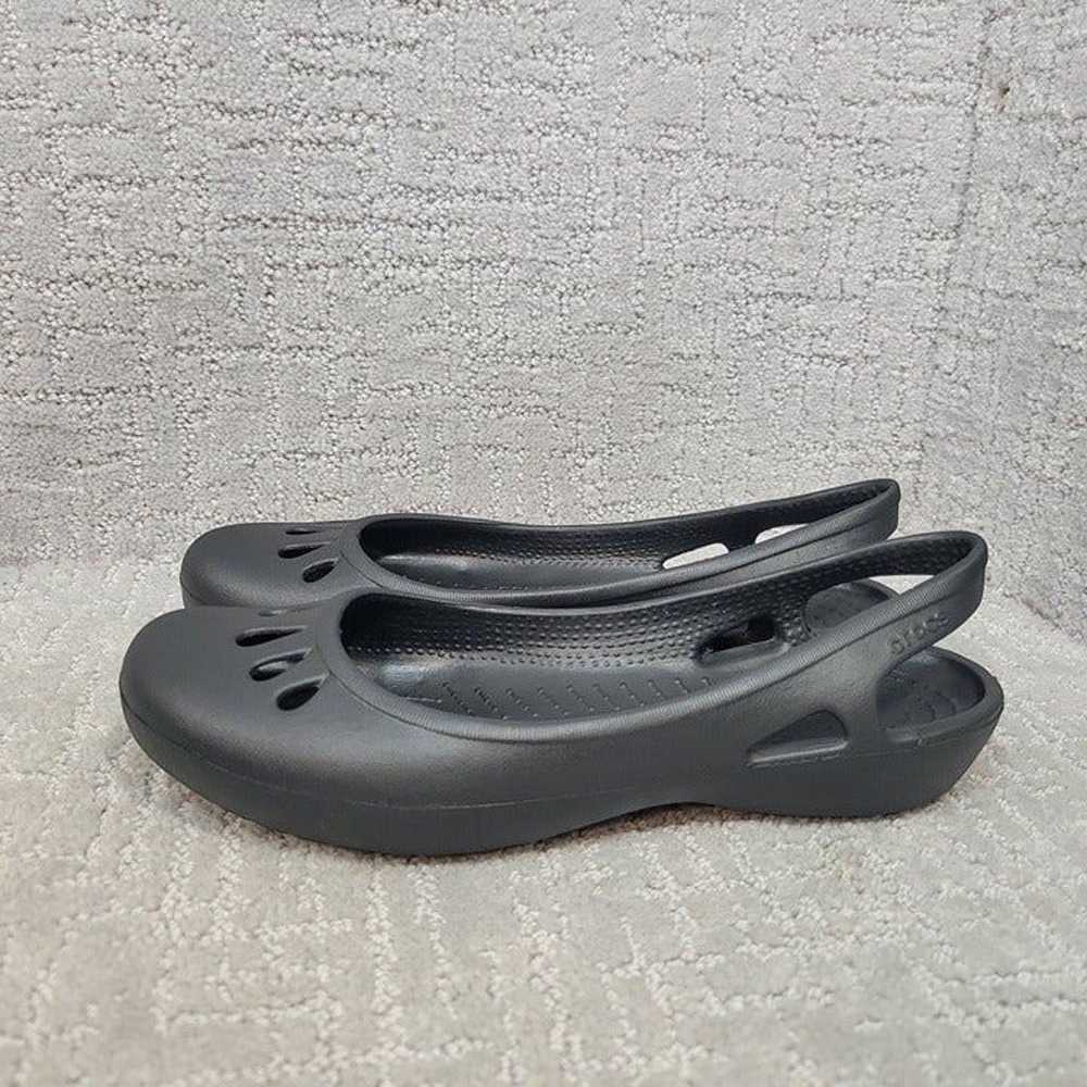 Crocs Kadee Womens Size 9 Slingback Black Ballet … - image 1