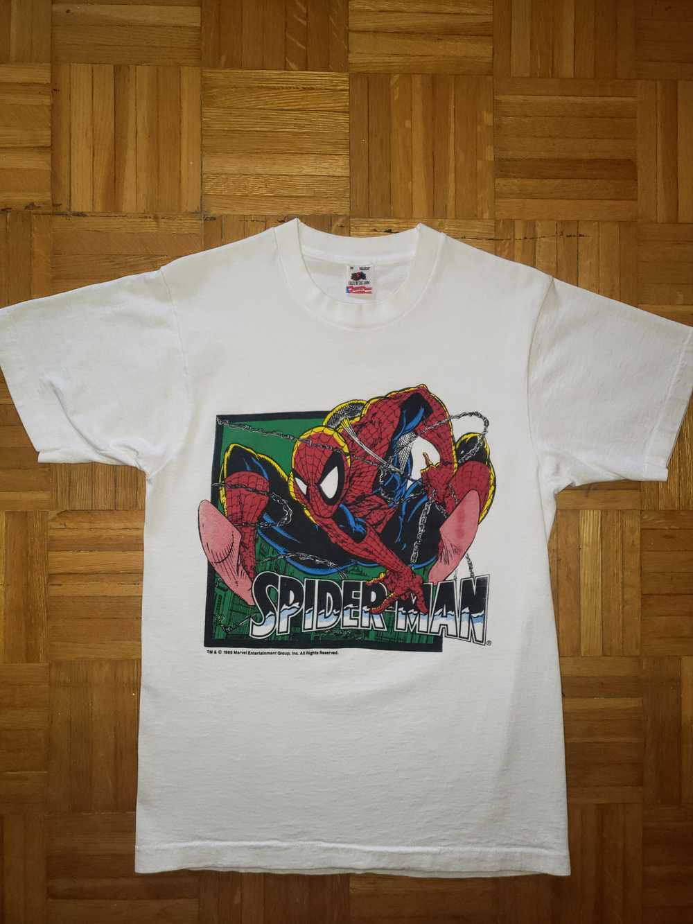 Marvel Comics × Vintage Vintage 1989 Spider Man S… - image 1