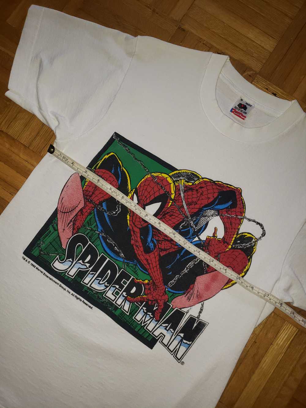 Marvel Comics × Vintage Vintage 1989 Spider Man S… - image 3