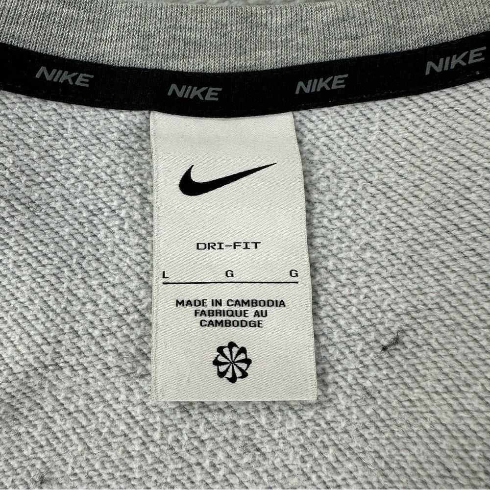 Nike Nike Dri-Fit T Shirt Dark Grey Heather Size … - image 2