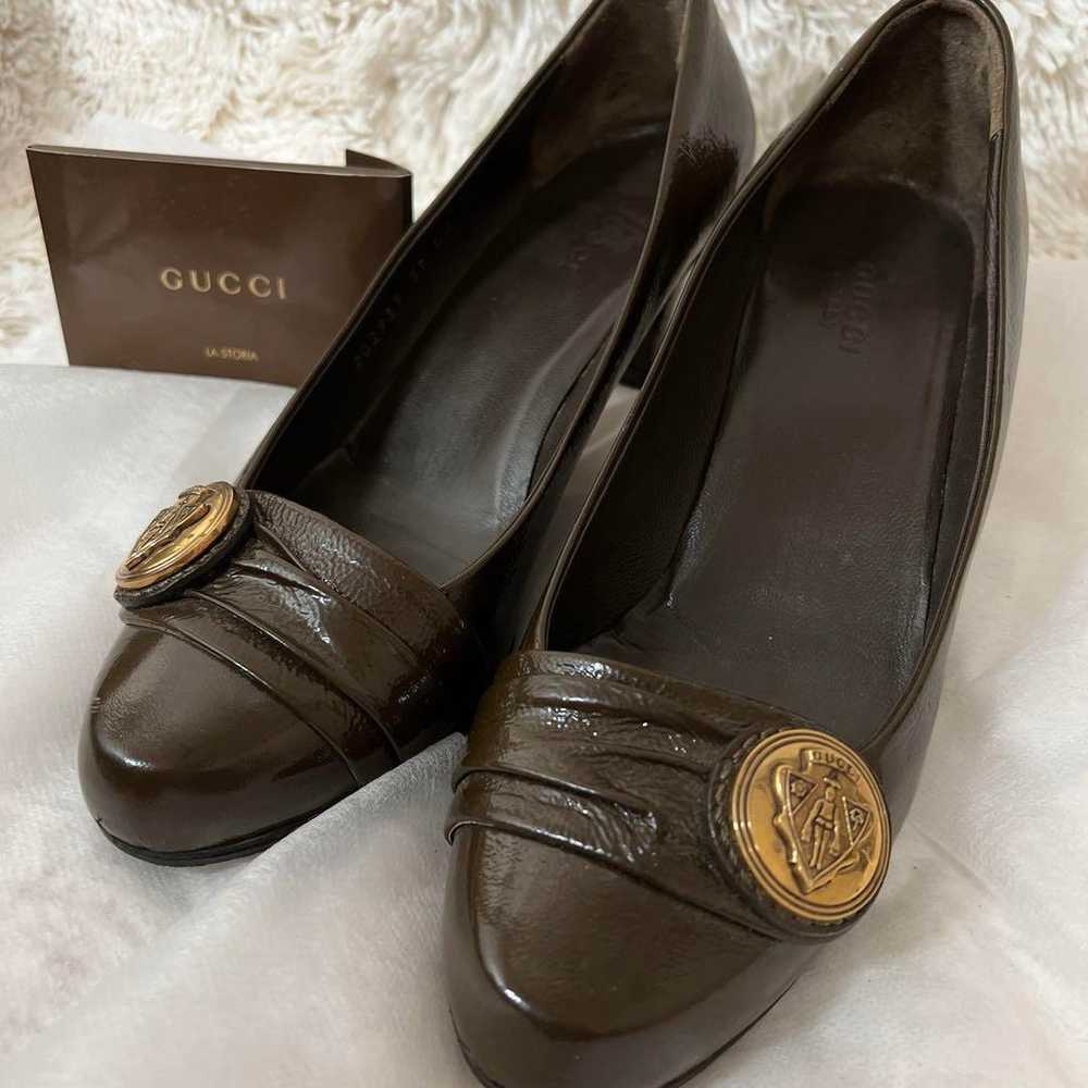 Gucci pumps logo vintage - image 1