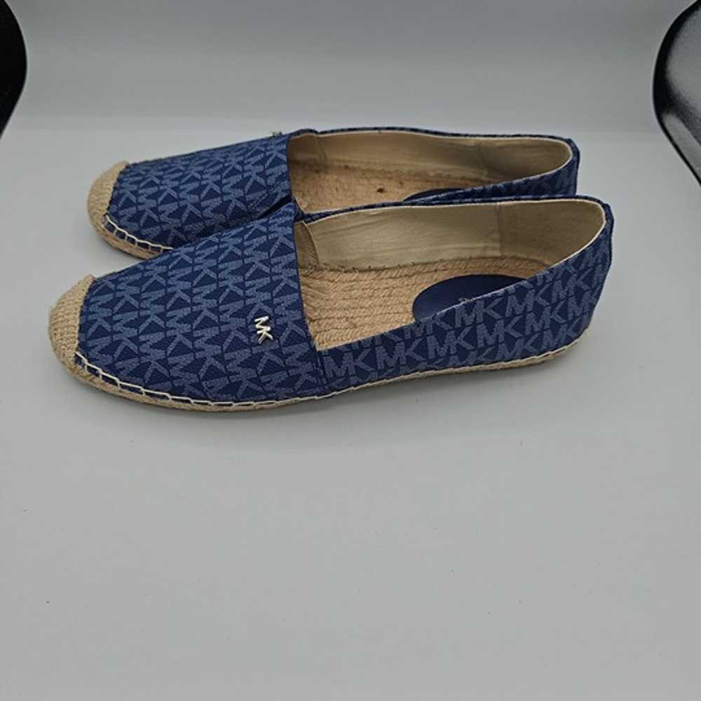 Michael Kors Kendrick Espadrilles Blue Slip On Wo… - image 11