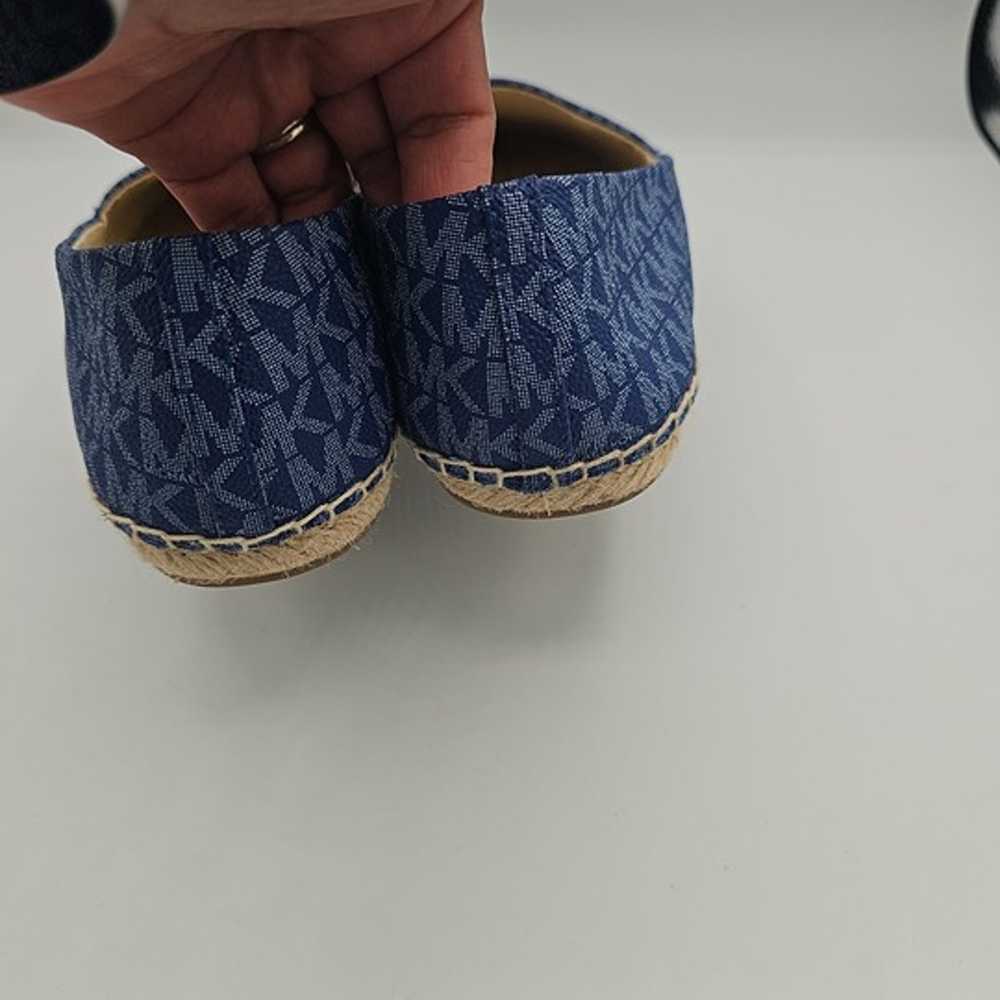 Michael Kors Kendrick Espadrilles Blue Slip On Wo… - image 12