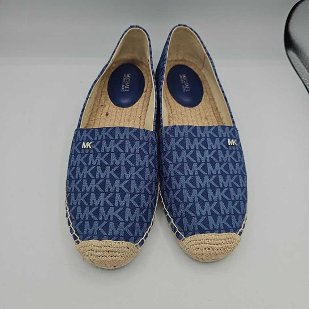 Michael Kors Kendrick Espadrilles Blue Slip On Wo… - image 1