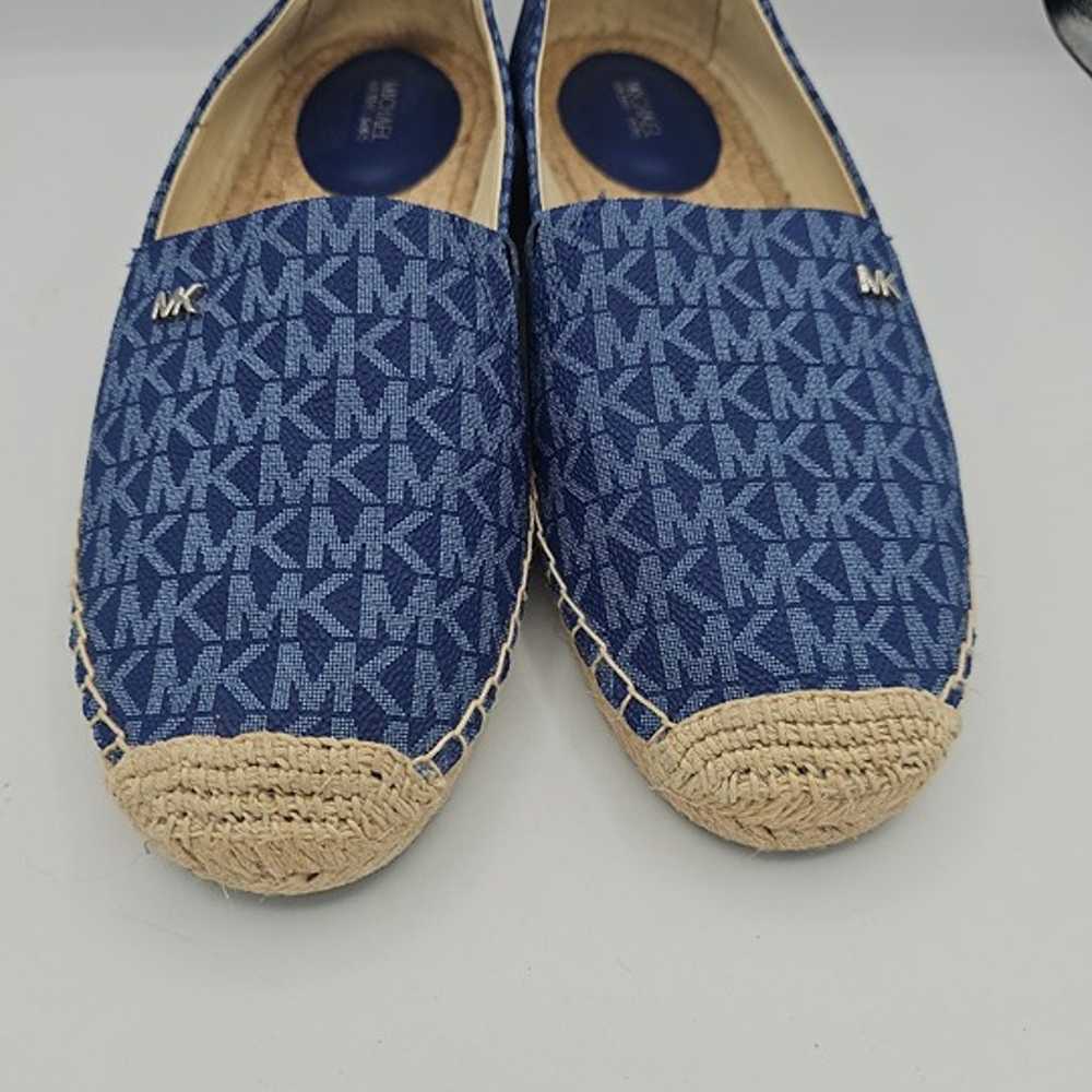 Michael Kors Kendrick Espadrilles Blue Slip On Wo… - image 2