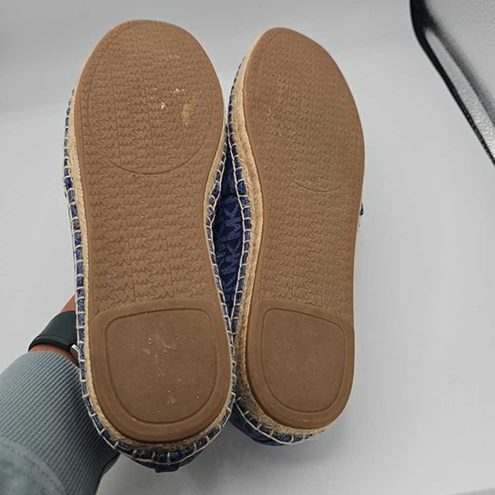 Michael Kors Kendrick Espadrilles Blue Slip On Wo… - image 7