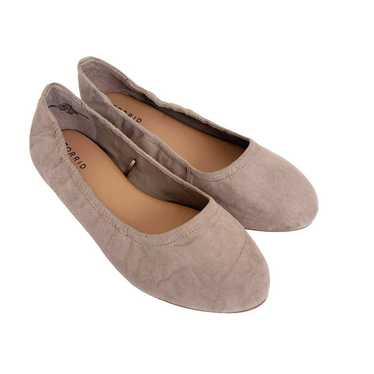 Torrid Tan Faux Suede Flats Sz 12WW