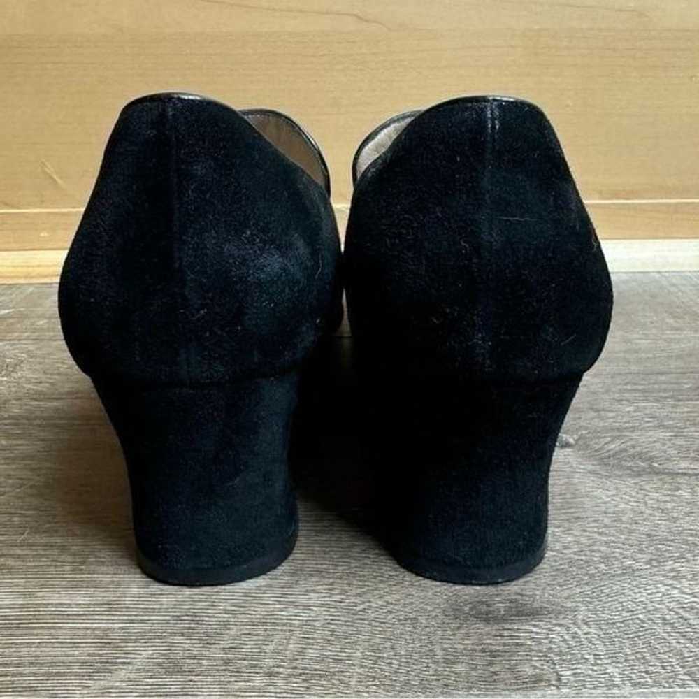 Salvatore Ferragamo | Vintage Suede Tassel Heels - image 4