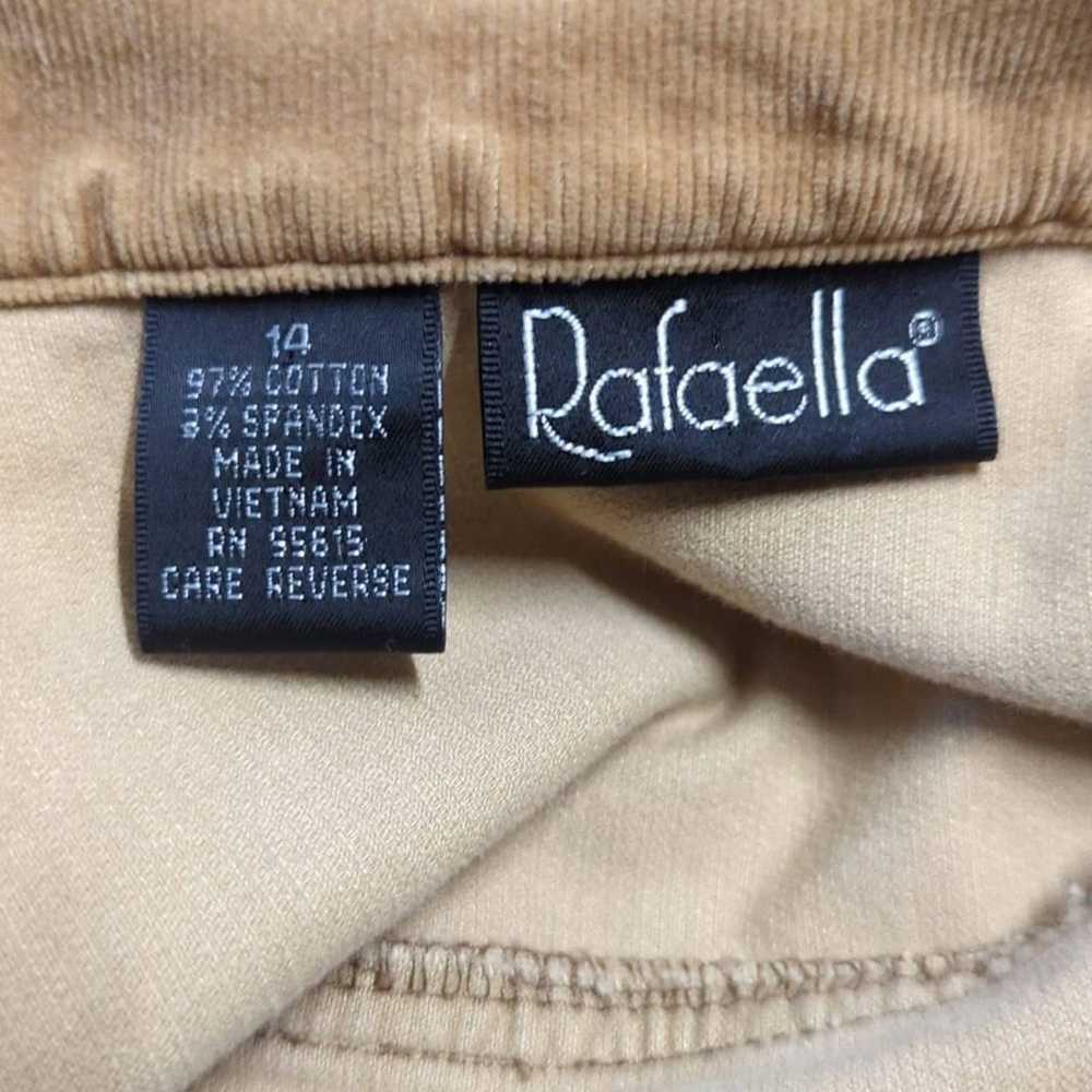 Other Rafaella corduroy jacket tan size 14 - image 12