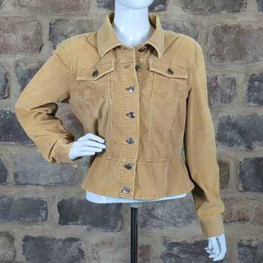 Other Rafaella corduroy jacket tan size 14 - image 1