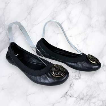 Tory Burch Caroline Leather Ballet Flats