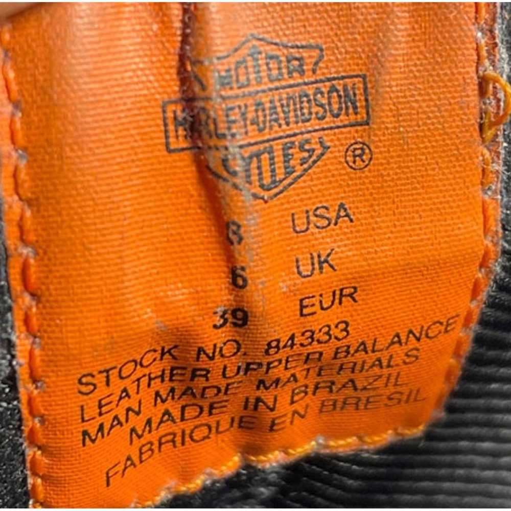 Harley Davidson Leather biker boots - image 7