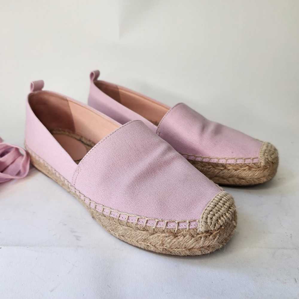 J. Crew Classic Ankle Tie Espadrille Flats Women'… - image 2