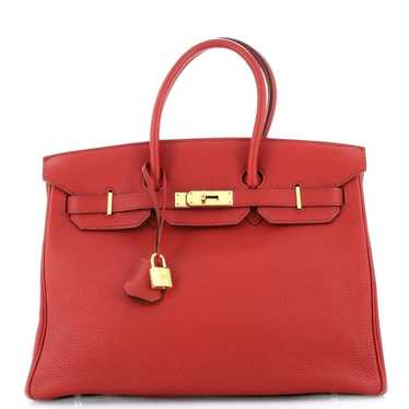 Hermès Birkin 35 leather tote - image 1