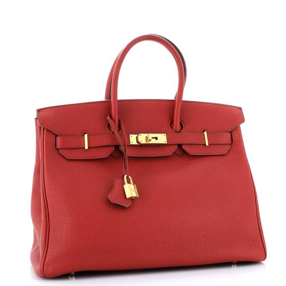 Hermès Birkin 35 leather tote - image 2